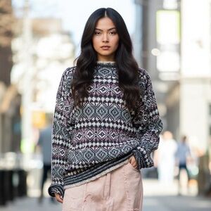 Vintage Faire Isle Sweater